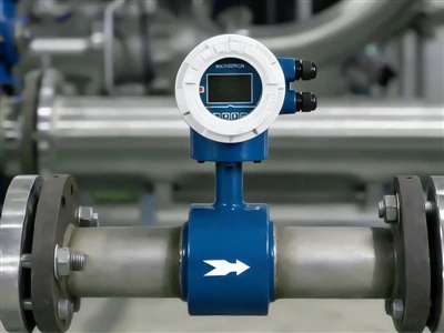 Meter aliran elektromagnet untuk air sisa